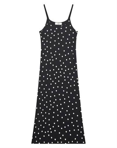 Mads Nørgaard - Delkissa Kjole - Dot AOP Black
